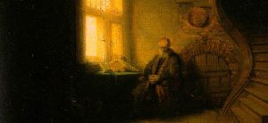 Rembrandt's Philosopher in Meditation